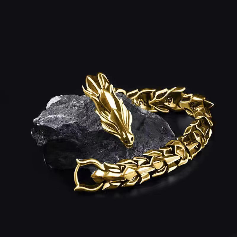 Mystic Dragon Metal Bracelet The Dragon Shop