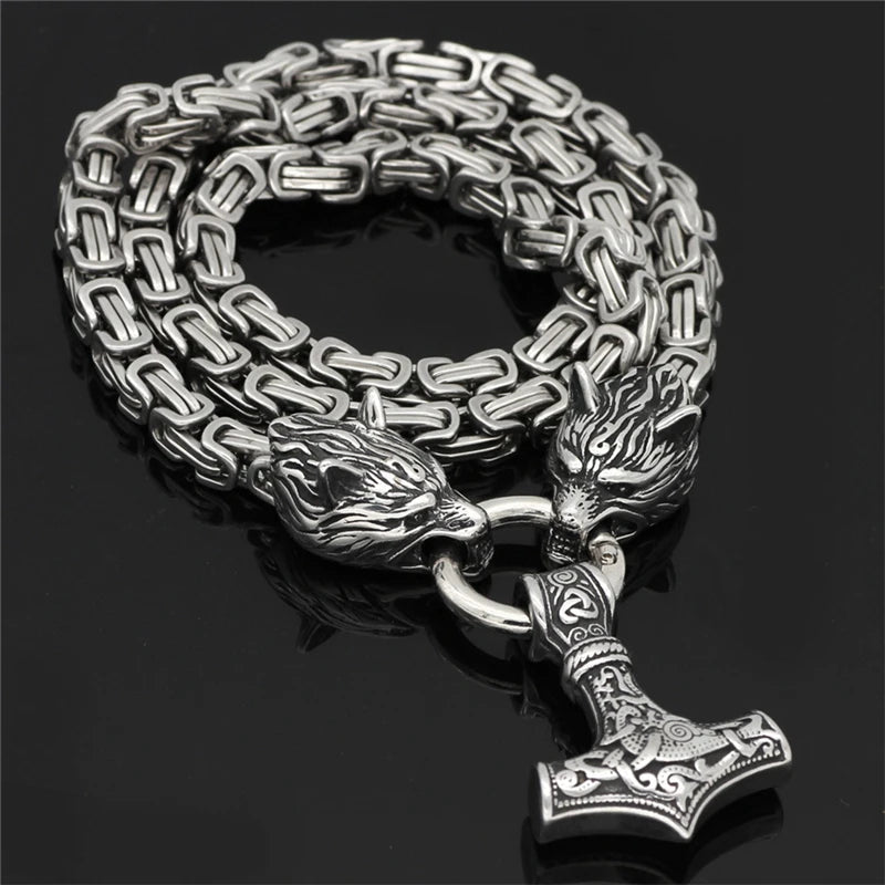 WRATH OF THE THUNDERGOD Steel Necklace The Dragon Shop