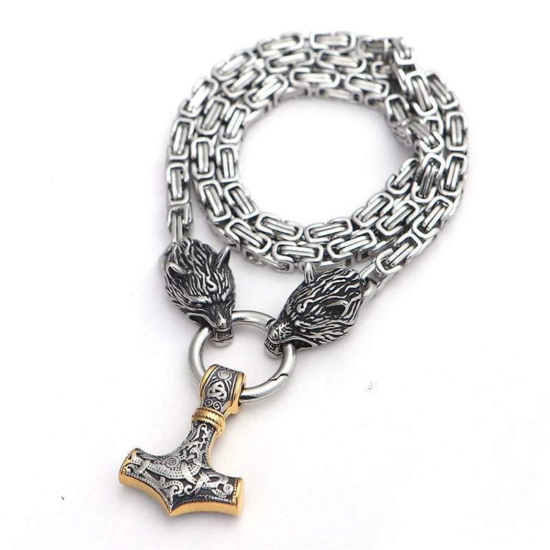 WRATH OF THE THUNDERGOD Steel Necklace The Dragon Shop