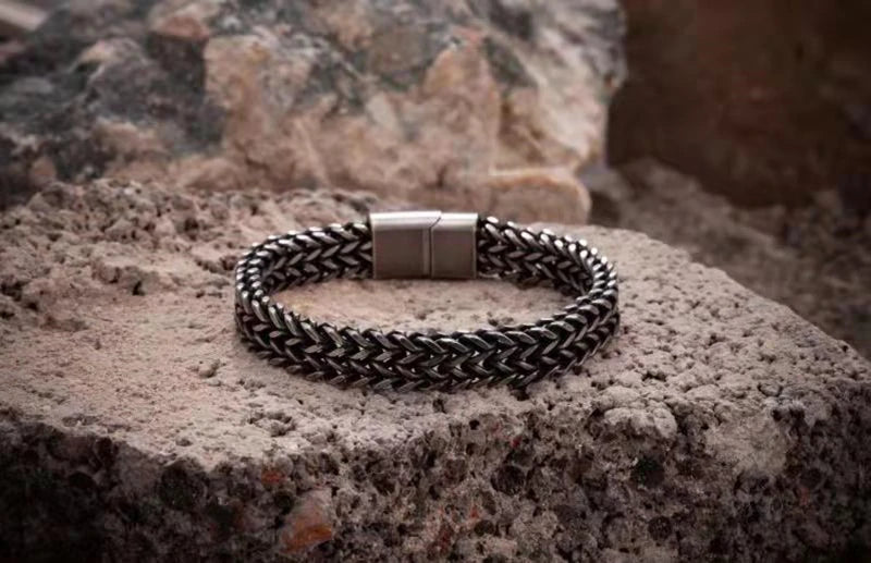 CHAINS OF HONOUR Stainless Steel Bracelet The Dragon Shop