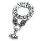 WRATH OF THE THUNDERGOD Steel Necklace The Dragon Shop