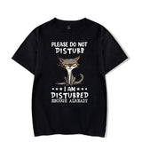 Disturbed Cat T-Shirt The Dragon Shop