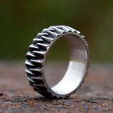 Double Claw Titanium Ring - The Dragon Shop