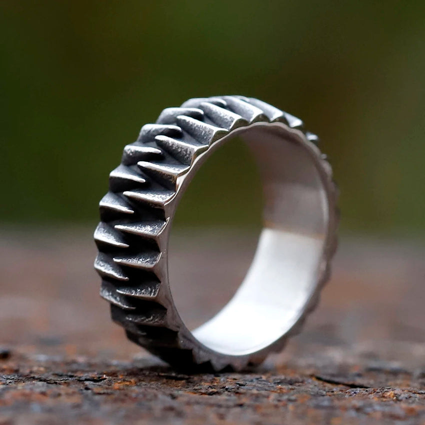 Double Claw Titanium Ring - The Dragon Shop