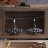 WINGED MAIDEN Steel Earrings