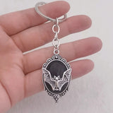 Vampire Bat Steel Keychain The Dragon Shop