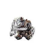 Samurai Cat Metal Ring The Dragon Shop