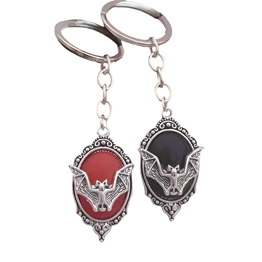 Vampire Bat Steel Keychain The Dragon Shop