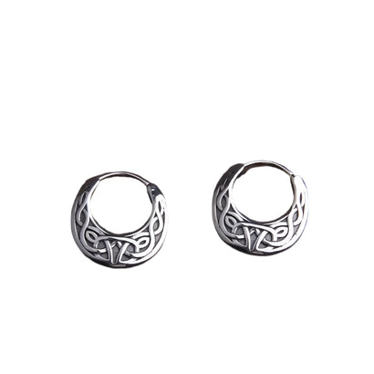 Nordic Spirit Steel Earrings The Dragon Shop