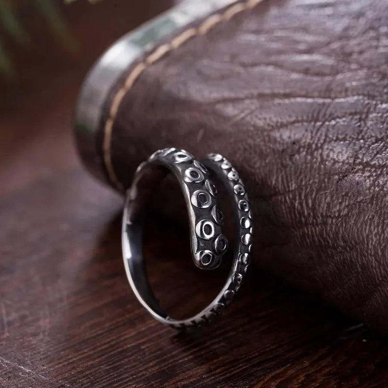 KRAKEN Limited Edition Titanium Ring The Dragon Shop