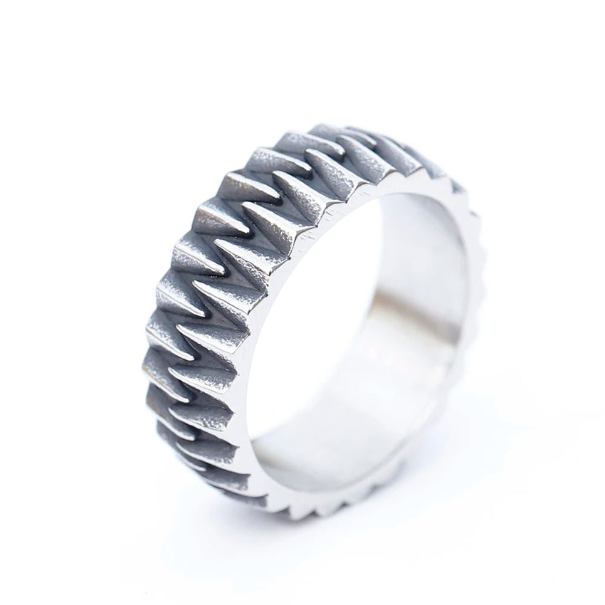 Double Claw Titanium Ring - The Dragon Shop