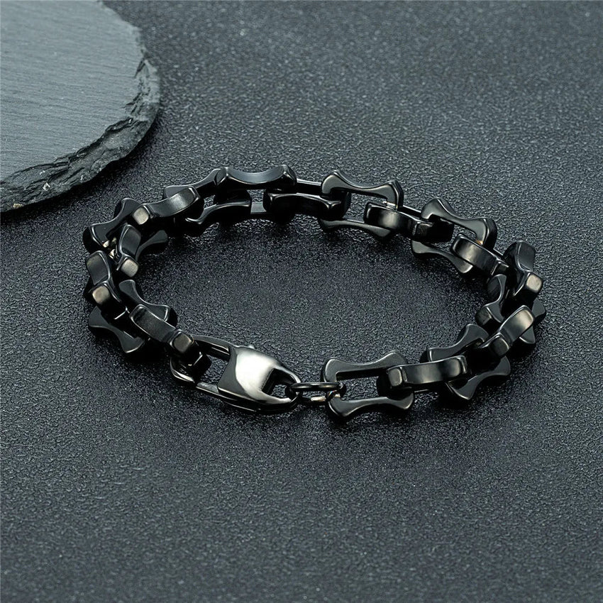 HEAVY METAL Stainless Steel Bracelet The Dragon Shop