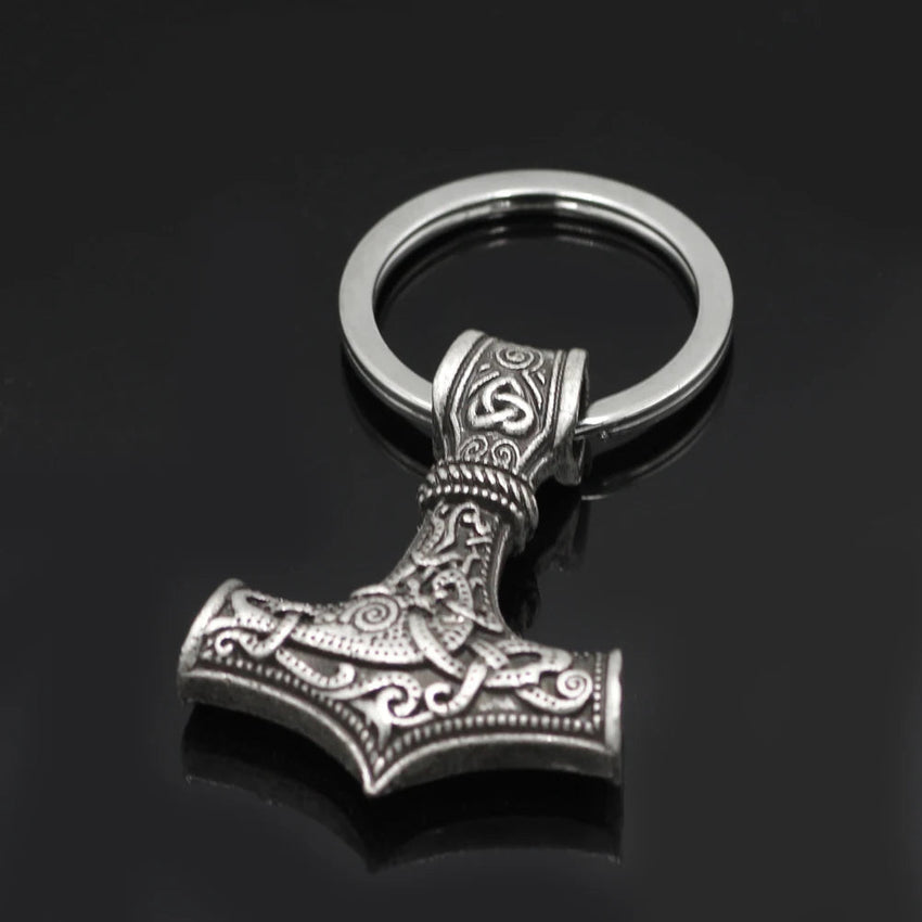 Mjölnir Steel Keychain - The Dragon Shop