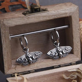 WINGED MAIDEN Steel Earrings