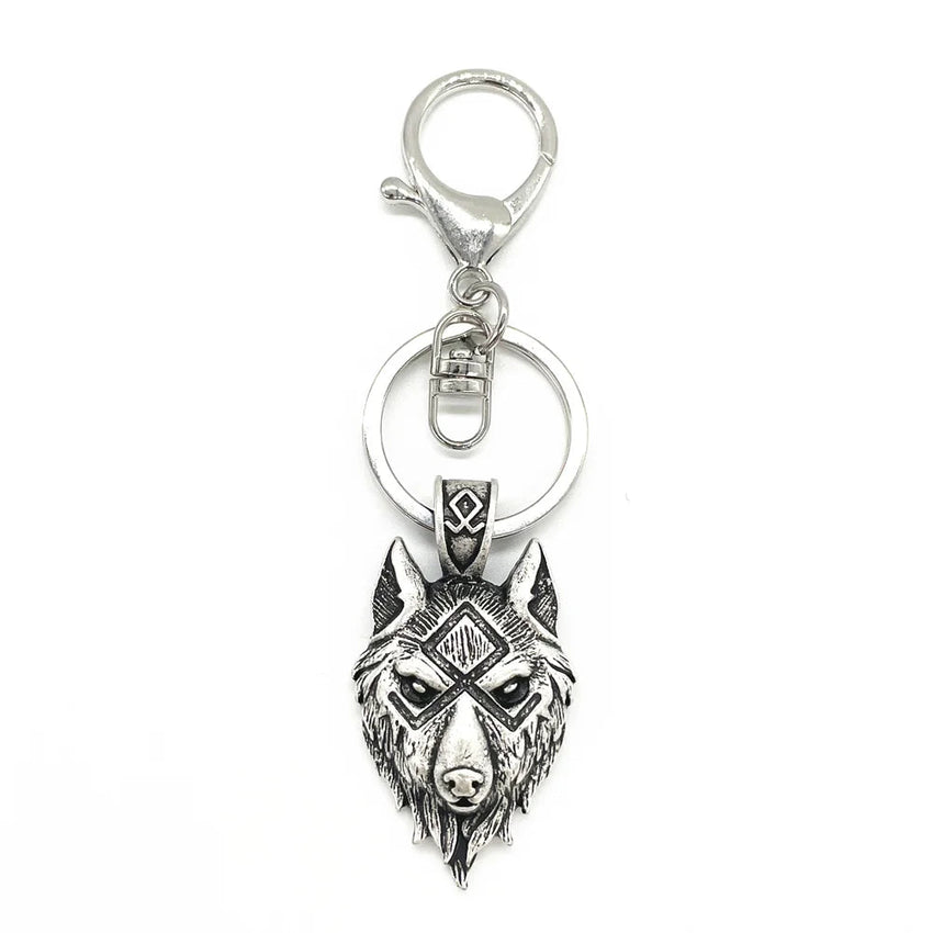 Run With Wolves Steel Keychain - The Dragon Shop