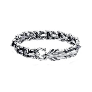 Mystic Dragon Metal Bracelet