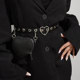 Dark Love Leather Belt The Dragon Shop