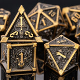 DOOMREALM RPG Metal Dice Set