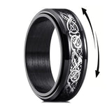 Nordic Dragon Fidget Ring - The Dragon Shop