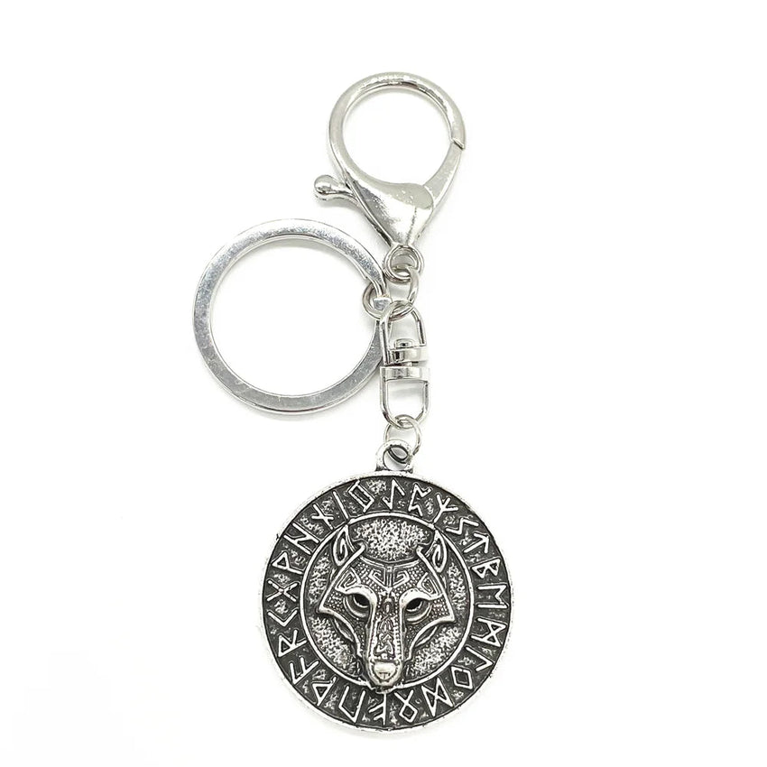 Run With Wolves Steel Keychain - The Dragon Shop