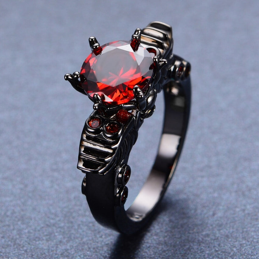 Dark Princess Gem Ring The Dragon Shop