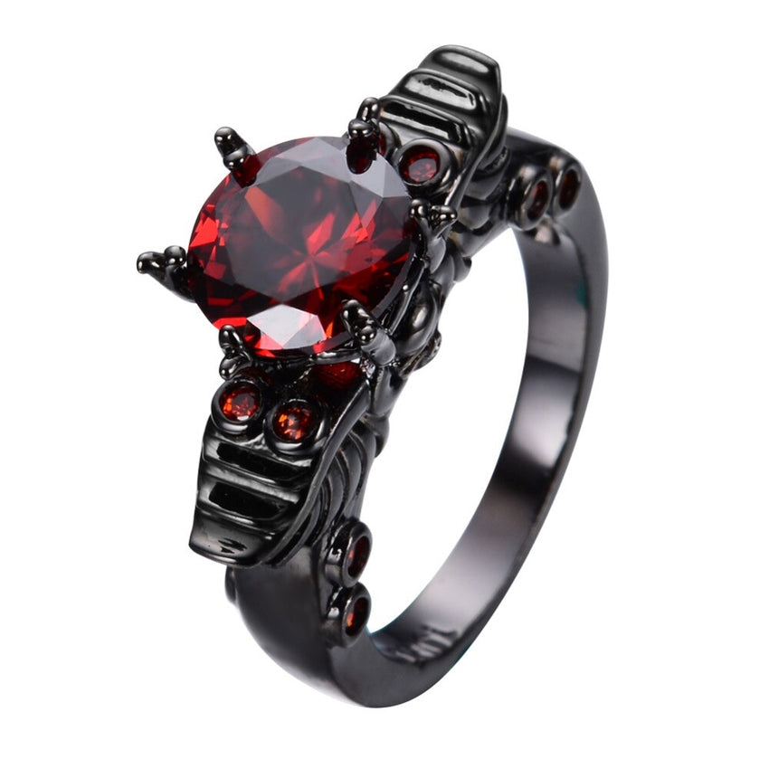 Dark Princess Gem Ring The Dragon Shop